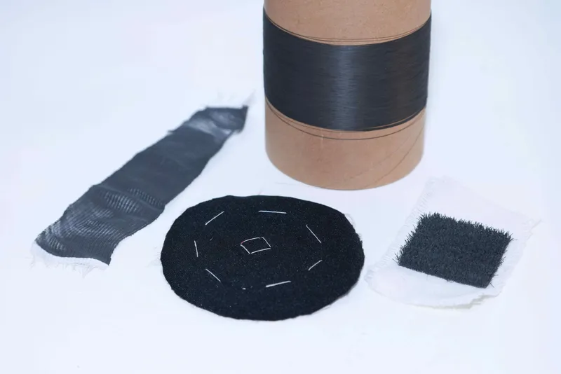 The research team has developed several innovative fabric materials using these novel fibres that offer unique directionally controllable responses. 